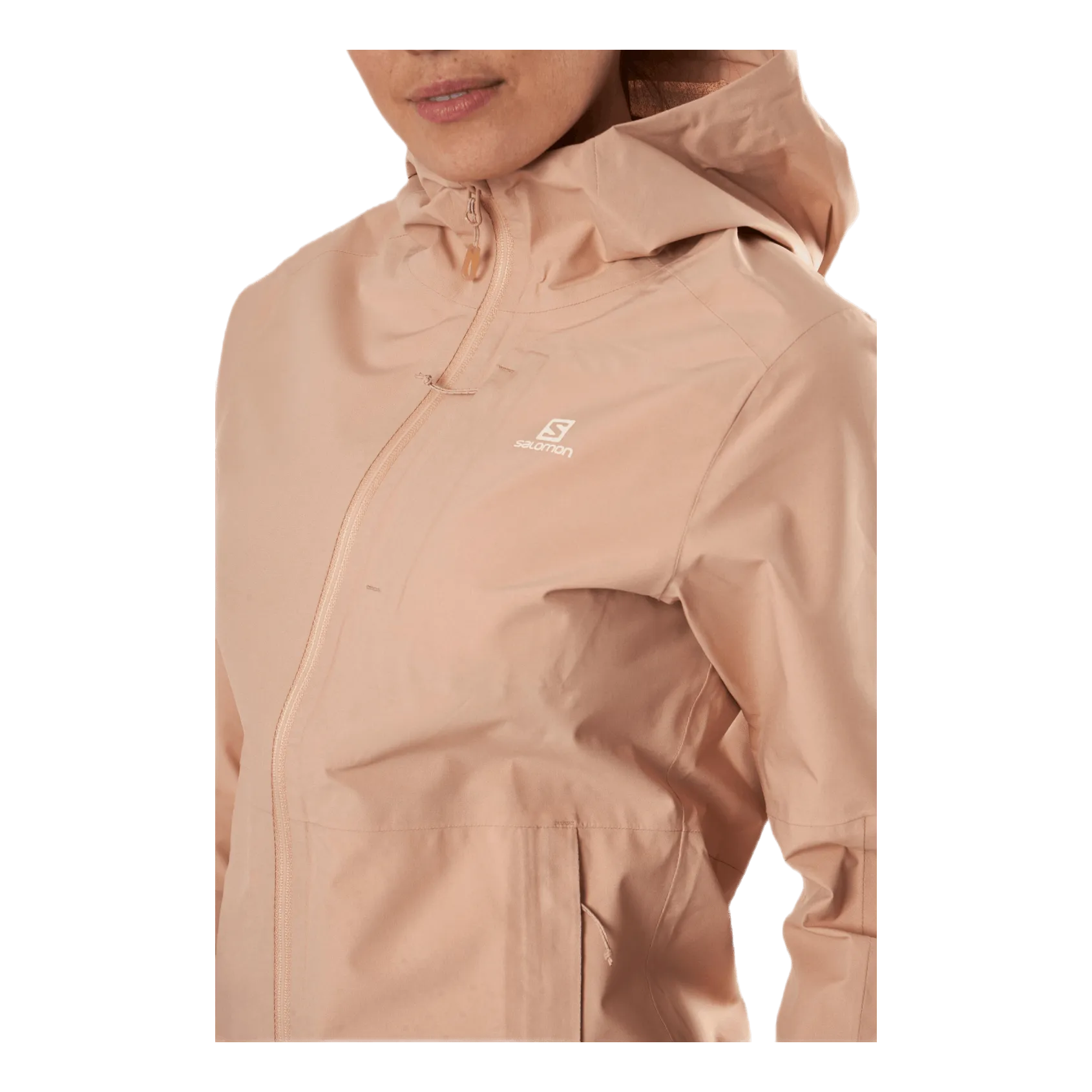 Salomon Outrack 2.5L Waterproof Jacket Pink