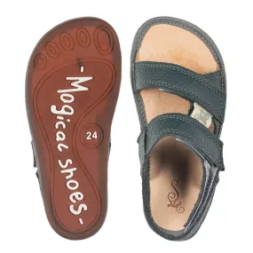 Sandalia barefoot Magical Shoes Dudi Azul