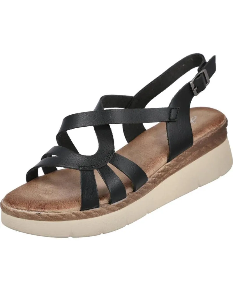 Sandalias BUBBLE BOBBLE  de Mujer M2331 SANDALIAS DE CUNA PARA MUJER  NEGRO