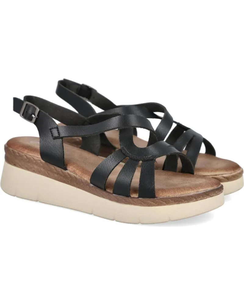 Sandalias BUBBLE BOBBLE  de Mujer M2331 SANDALIAS DE CUNA PARA MUJER  NEGRO