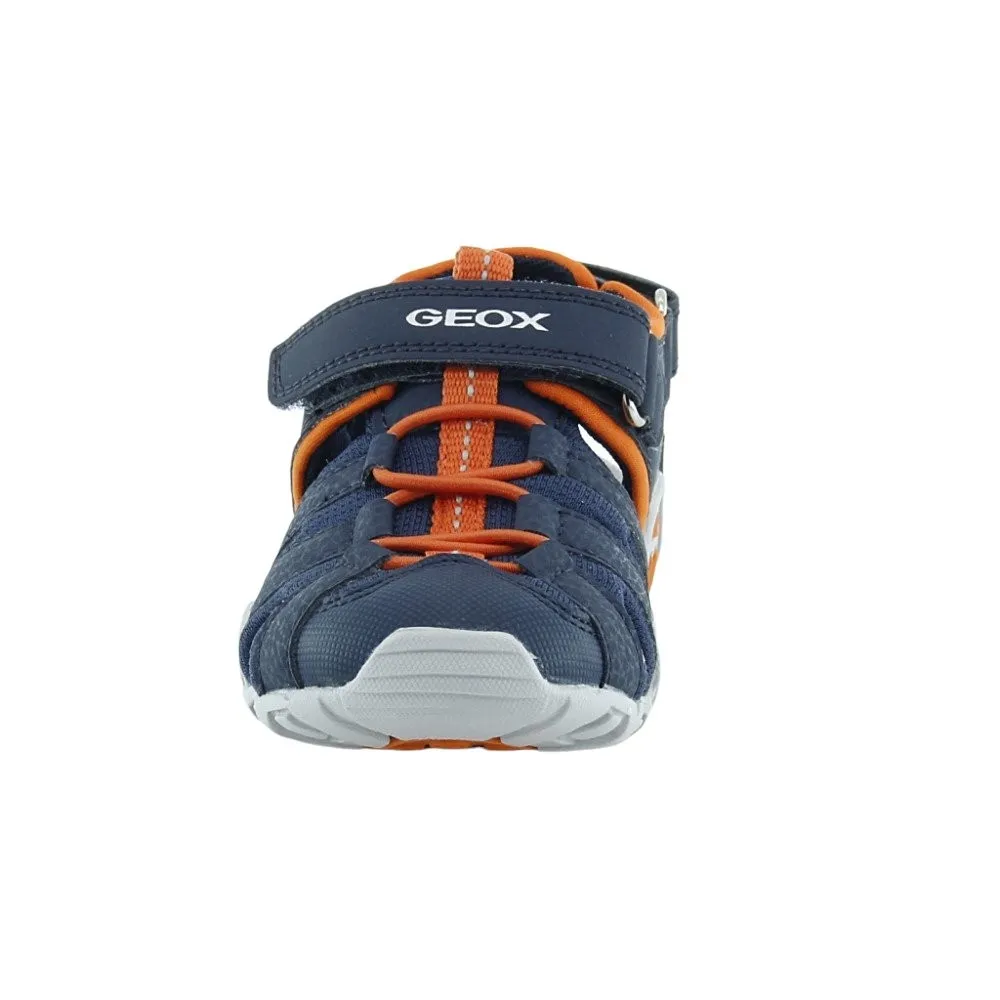 Sandalias Geox Kraze Azul-Naranja