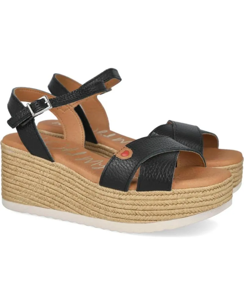 Sandalias OH MY SANDALS  de Mujer 5448 SANDALIAS DE CUNA CORRIDA DE MUJER  DOYA NEGRO