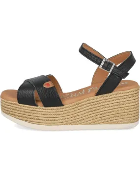 Sandalias OH MY SANDALS  de Mujer 5448 SANDALIAS DE CUNA CORRIDA DE MUJER  DOYA NEGRO