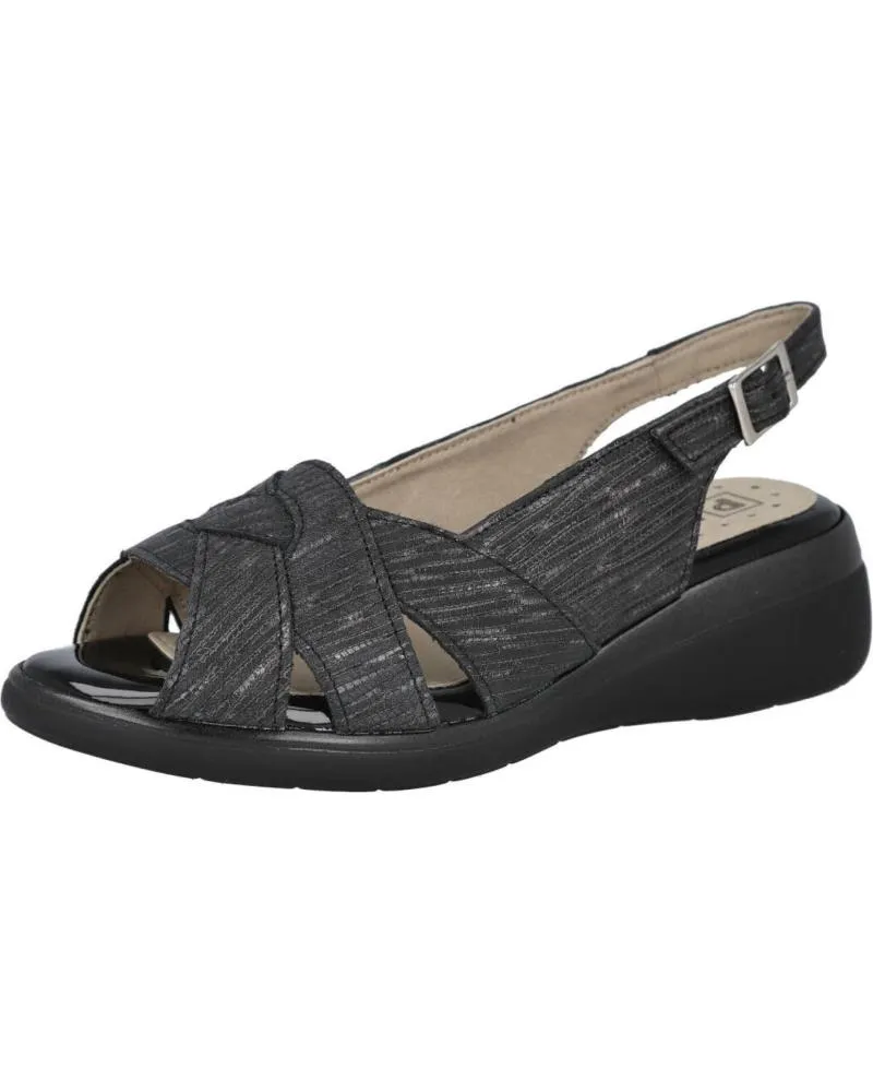 Sandalias PITILLOS  de Mujer 5590 SANDALIAS DE CUNA MUJER  NEGRO