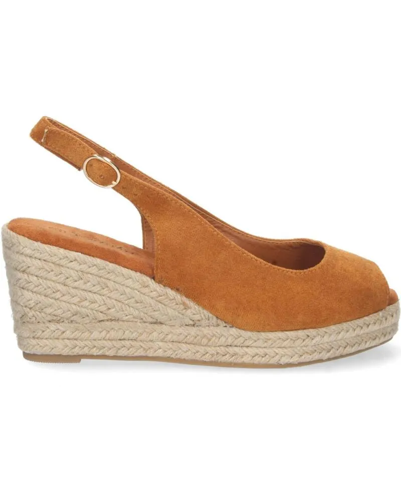 Sandalias PUNTOSALAO  de Mujer SANDALIAS CUNA MEDIA YUTE Y TALON DESCUBIERTO MUJER CAMEL  VARIOS COLORES