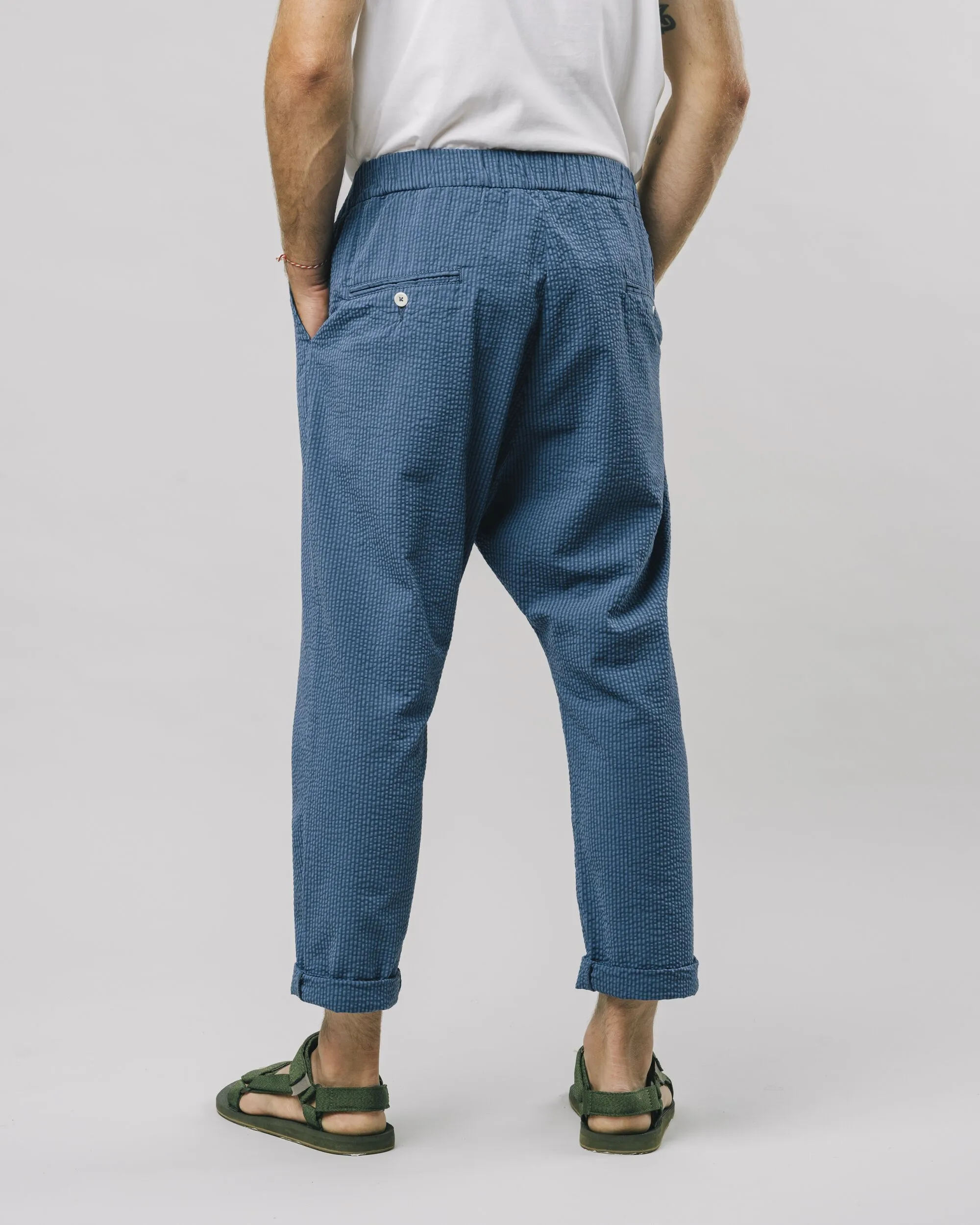 Seersucker Ocean Pants