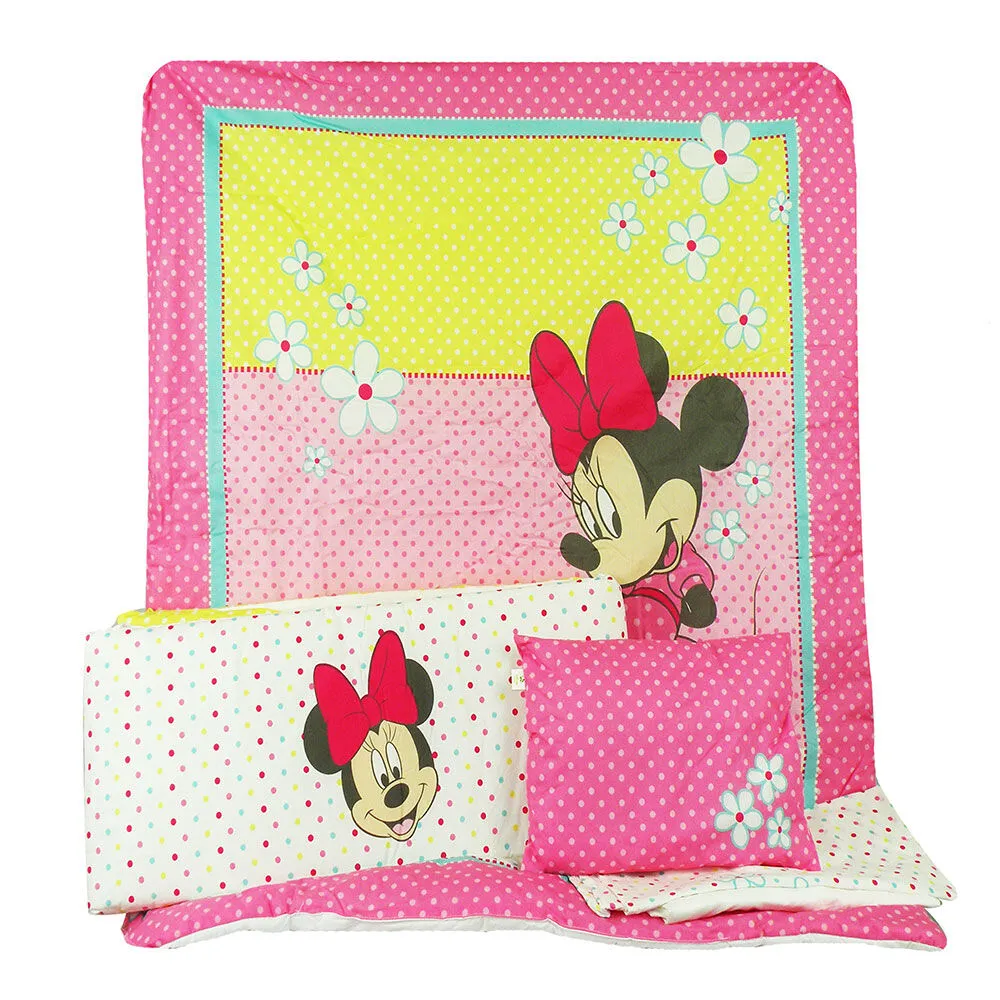 Set de Cuna Minnie Rosado Disney