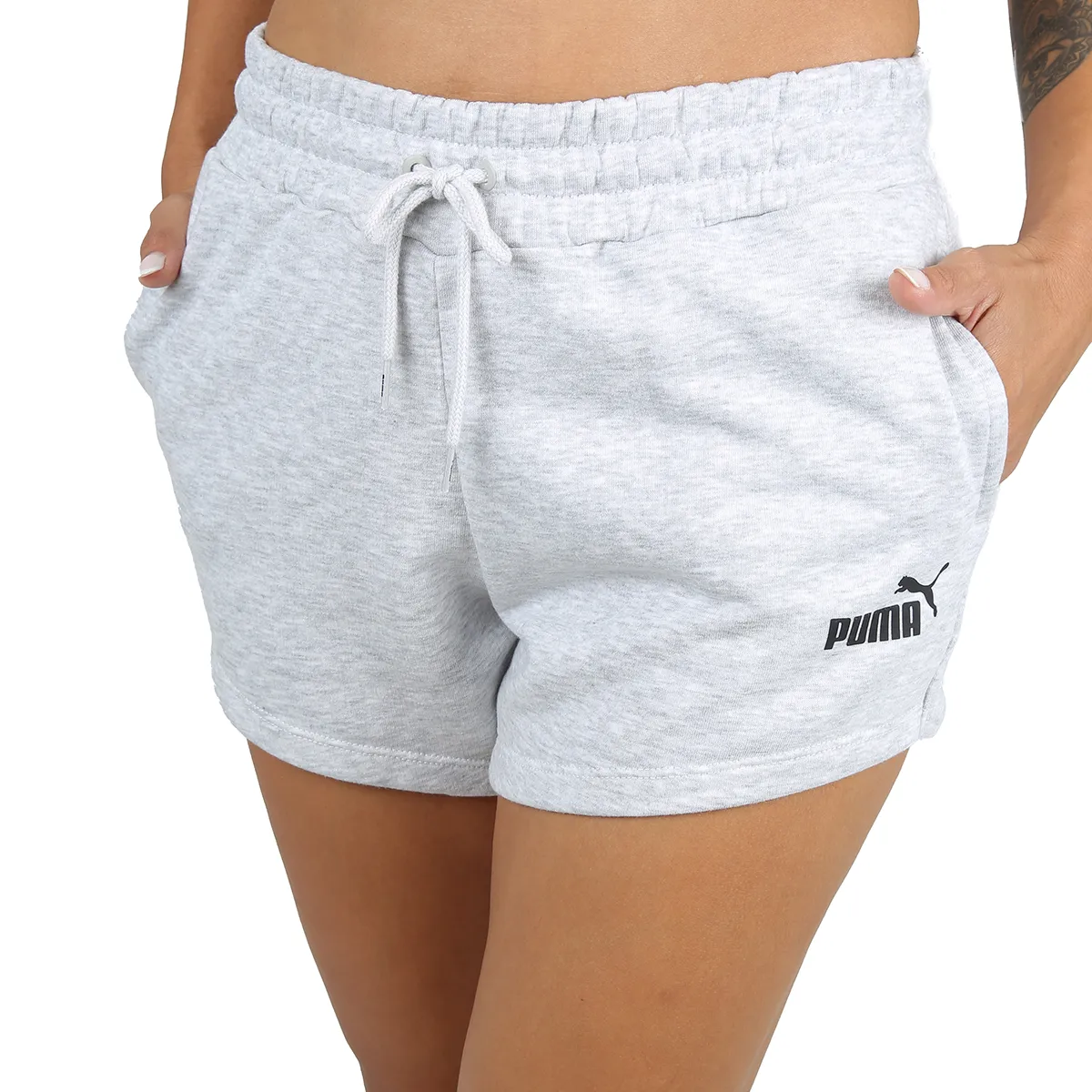 Short Entrenamiento Puma Ess High Waist Mujer