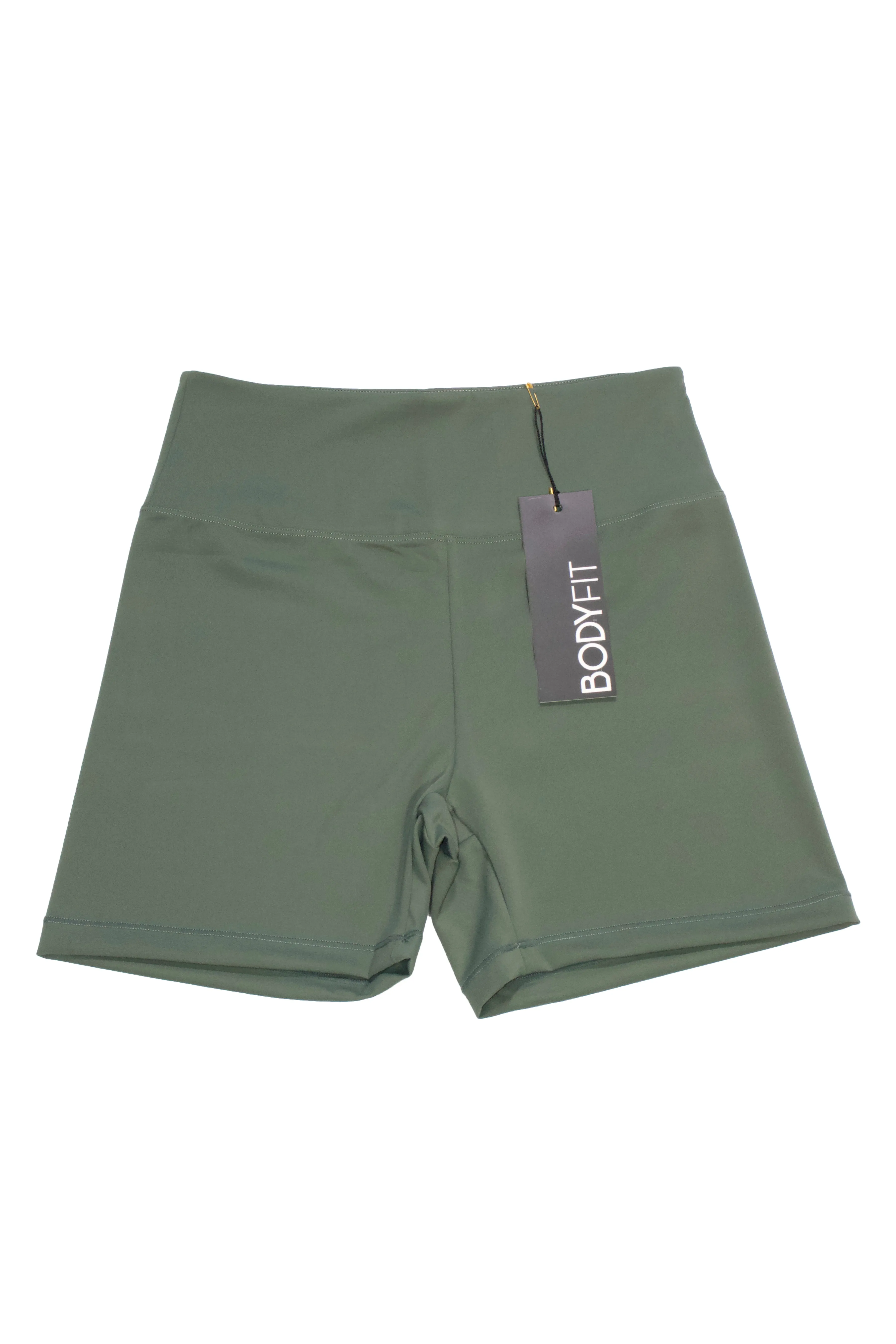 SHORT SPORT LISO CINTURA ALTA PI0306