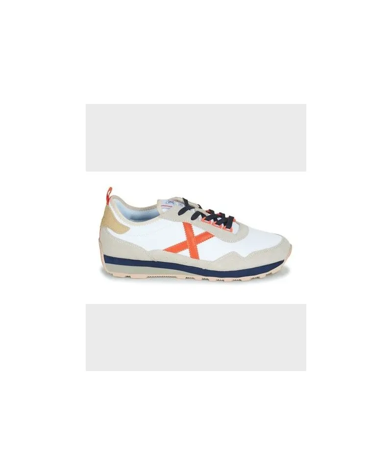 Sneakers MUNICH UM Unisex Blanco Naranja