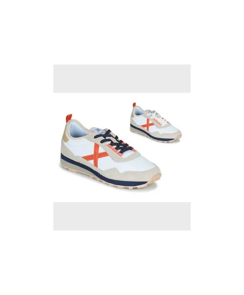 Sneakers MUNICH UM Unisex Blanco Naranja