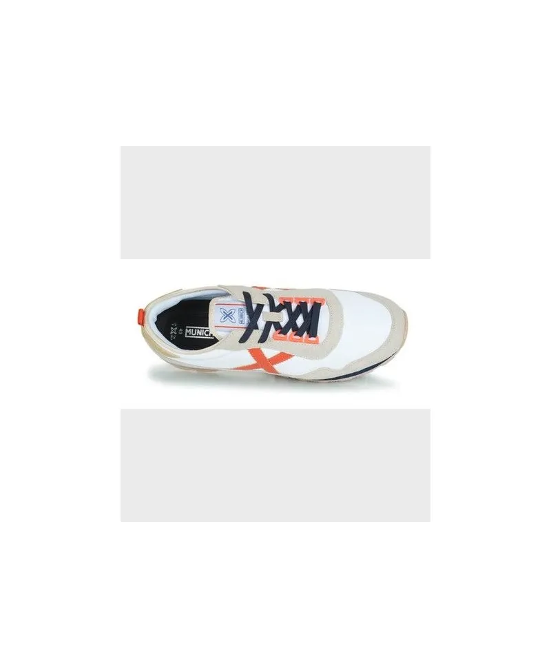 Sneakers MUNICH UM Unisex Blanco Naranja