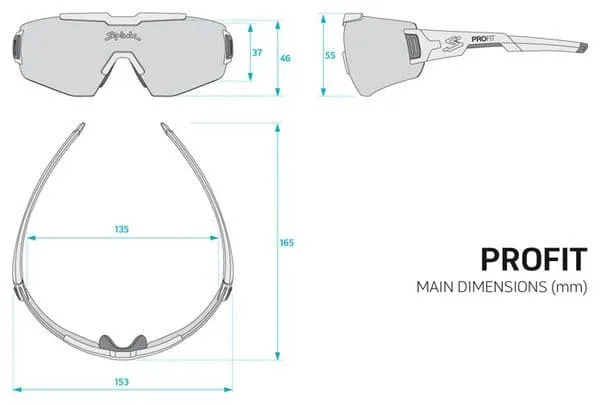 Spiuk Gafas Ciclismo Spiuk PROFIT Amarillo