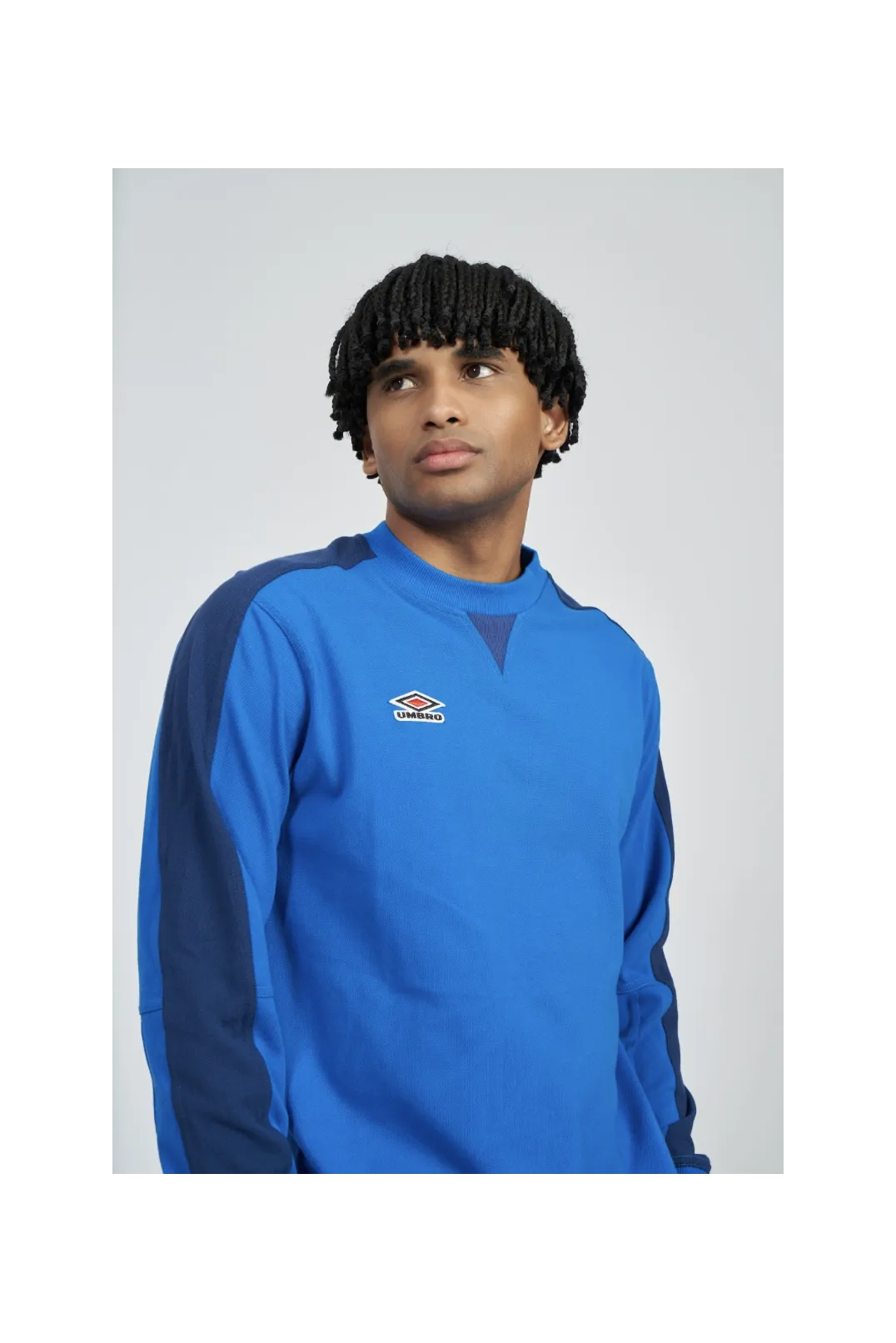 Sudadera Umbro Panelled Regal Blue / Estate Blue