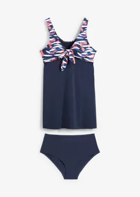 Tankini largo (2 piezas) Azul marino