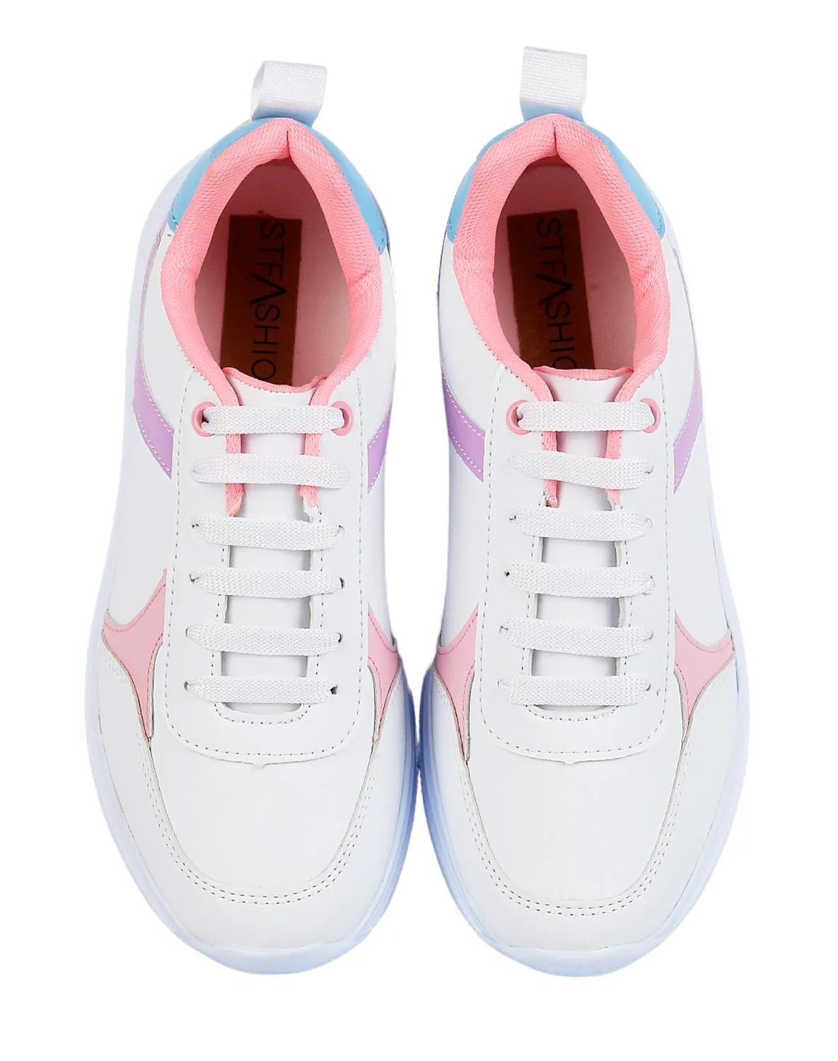 Tenis Mujer Deportivo Blanco Stfashion 08703804