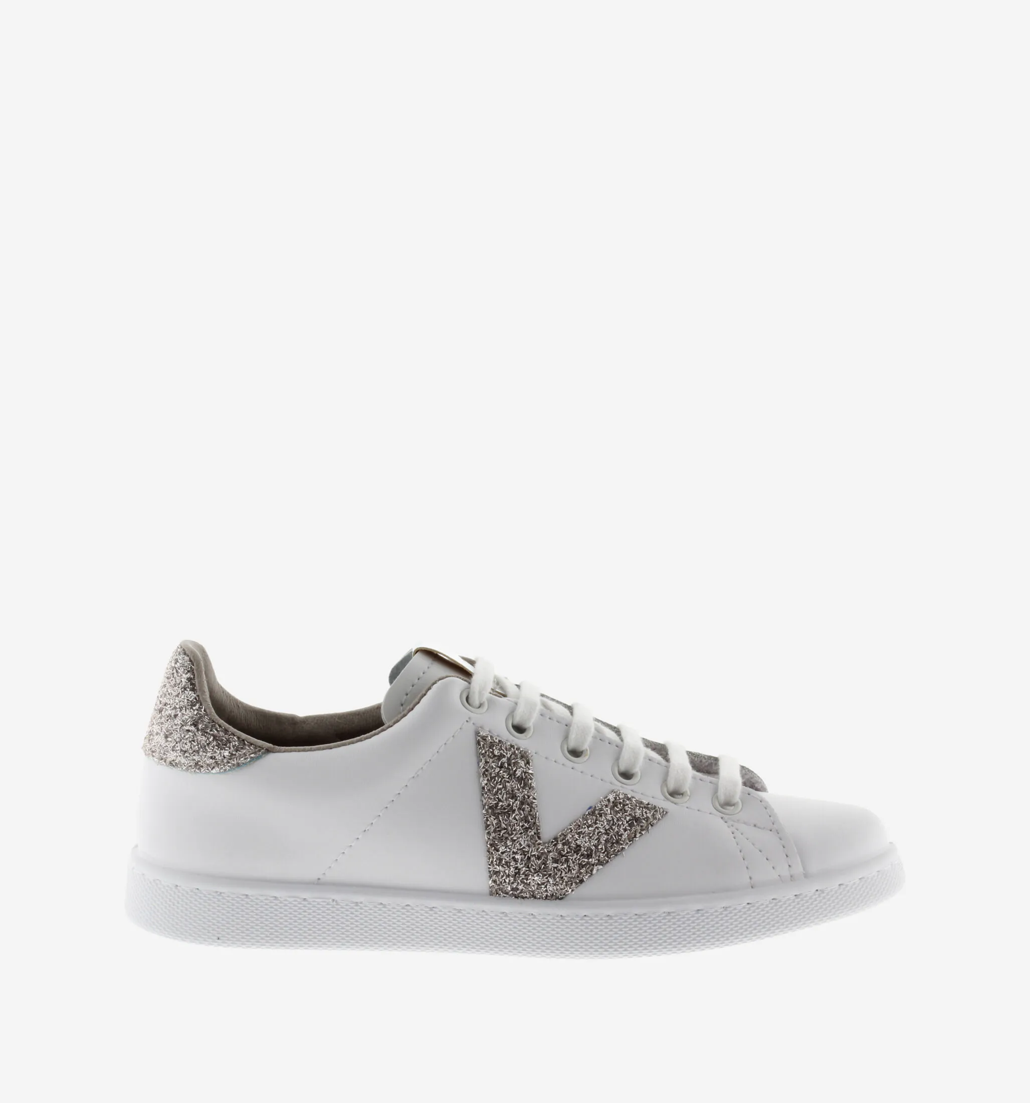 TENIS PIEL & VIRUTAS GLITTER