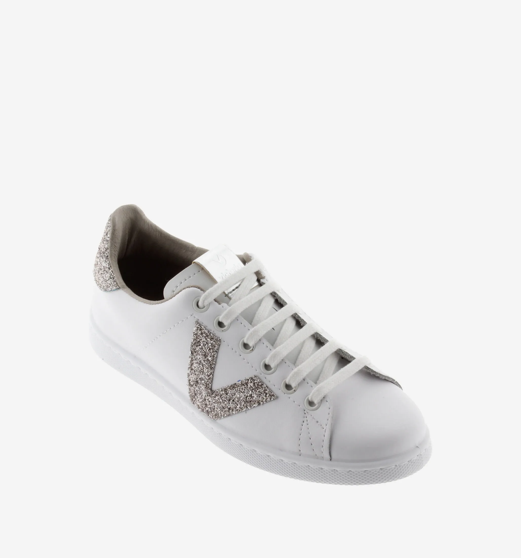 TENIS PIEL & VIRUTAS GLITTER