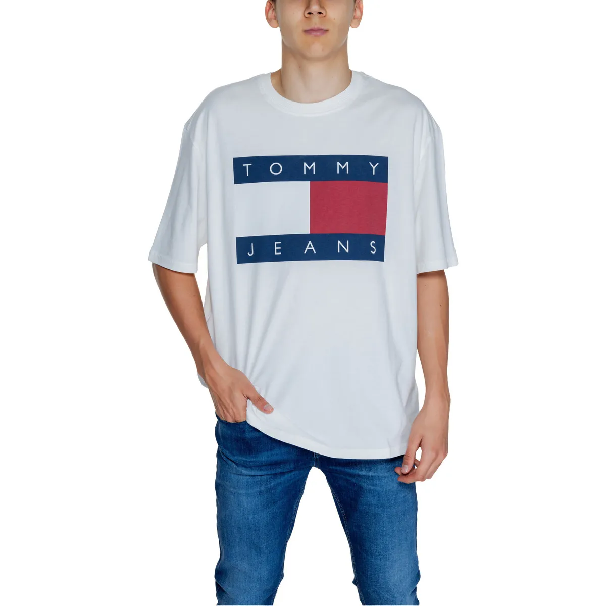 TJM OVZ BIG FLAG TEE DM0DM18547