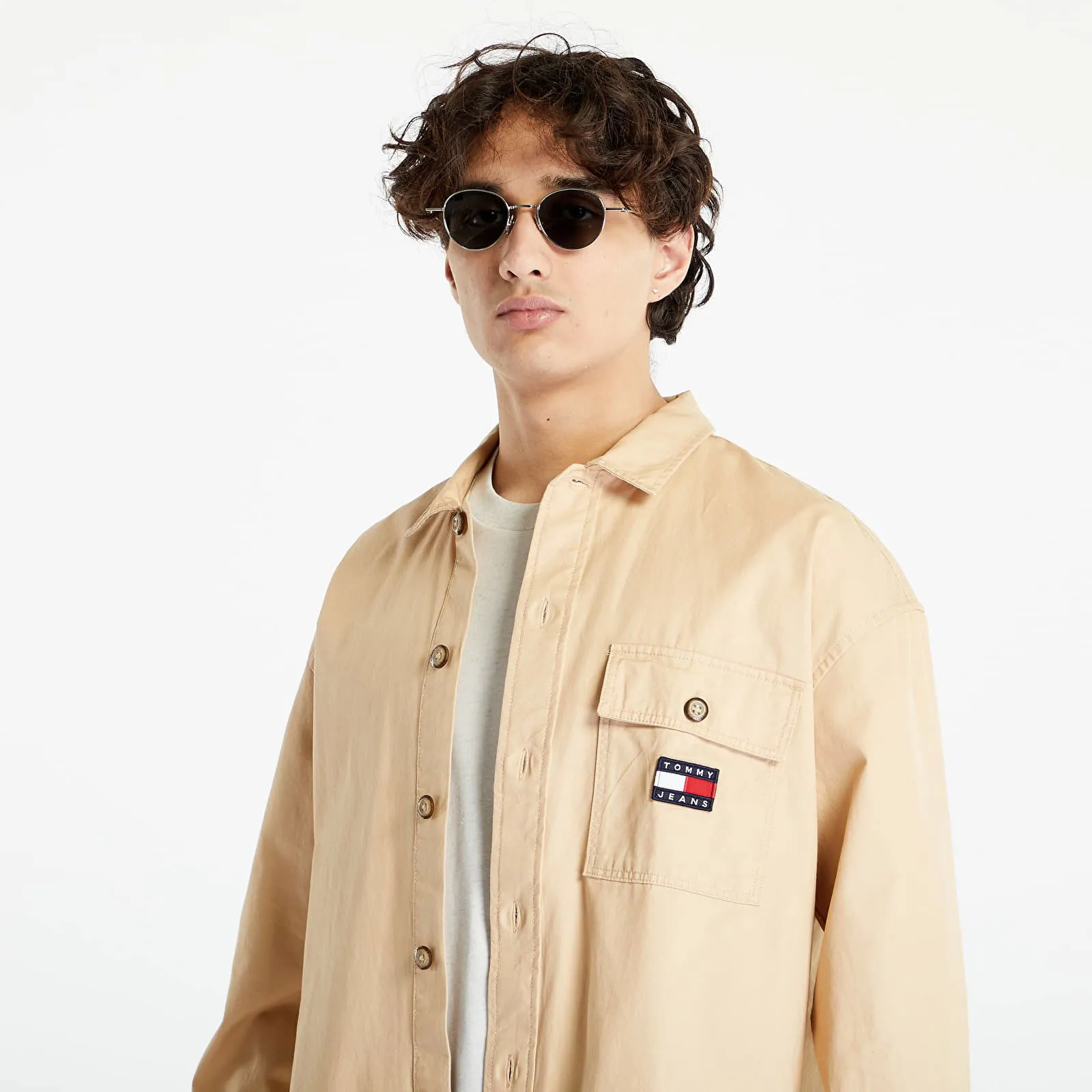 Tommy Hilfiger Classic Solid Overshirt Trench