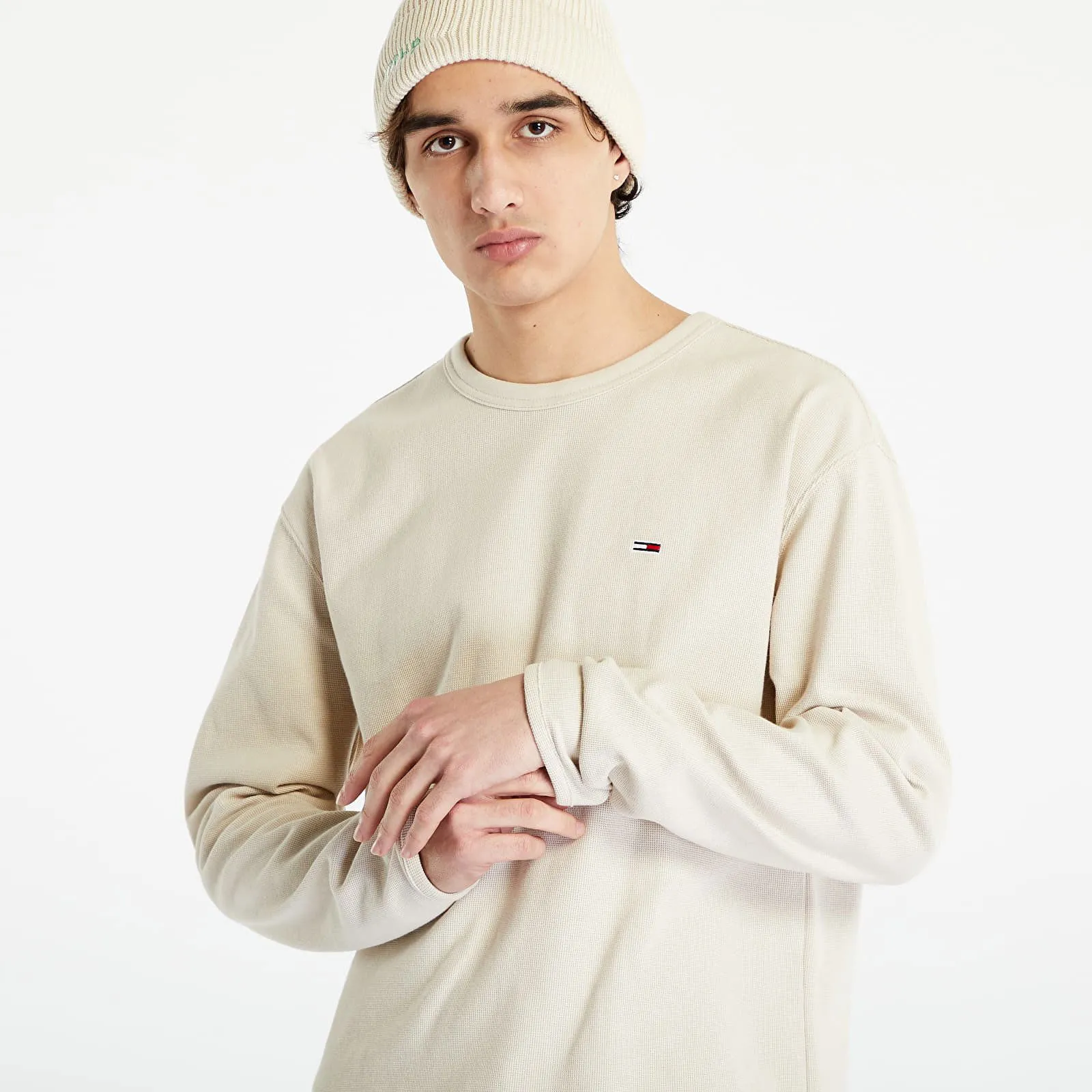 Tommy Hilfiger Classic Waffle Snit Long Sleeve T-Shirt