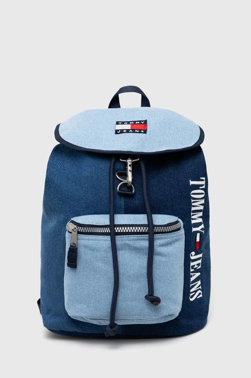 Tommy Hilfiger Heritage Denim Flap Backpack