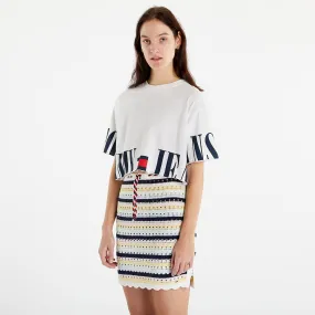 Tommy Hilfiger Oversized Crop Archive Short Sleeve T-Shirt