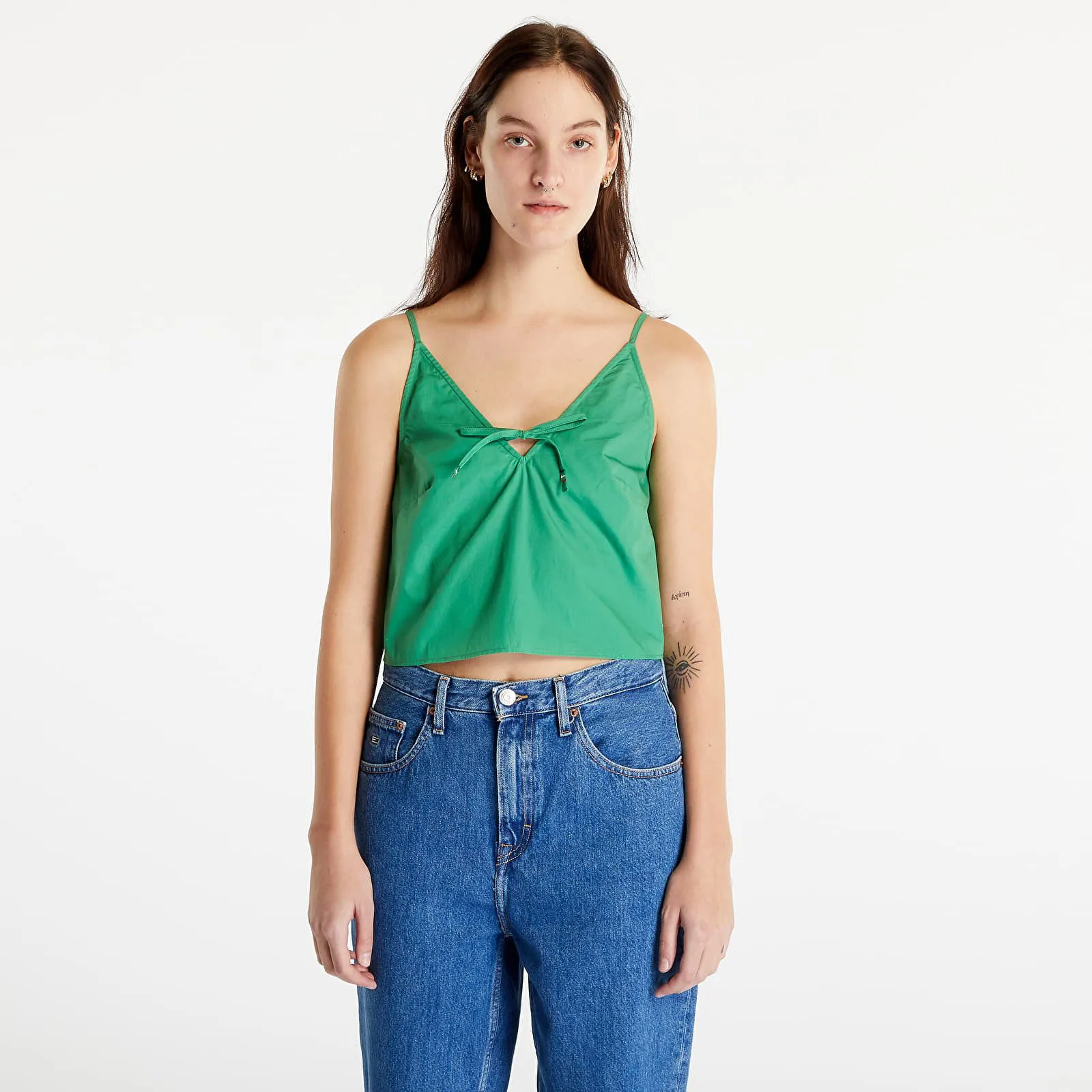 Tommy Hilfiger Poplin Strappy Top