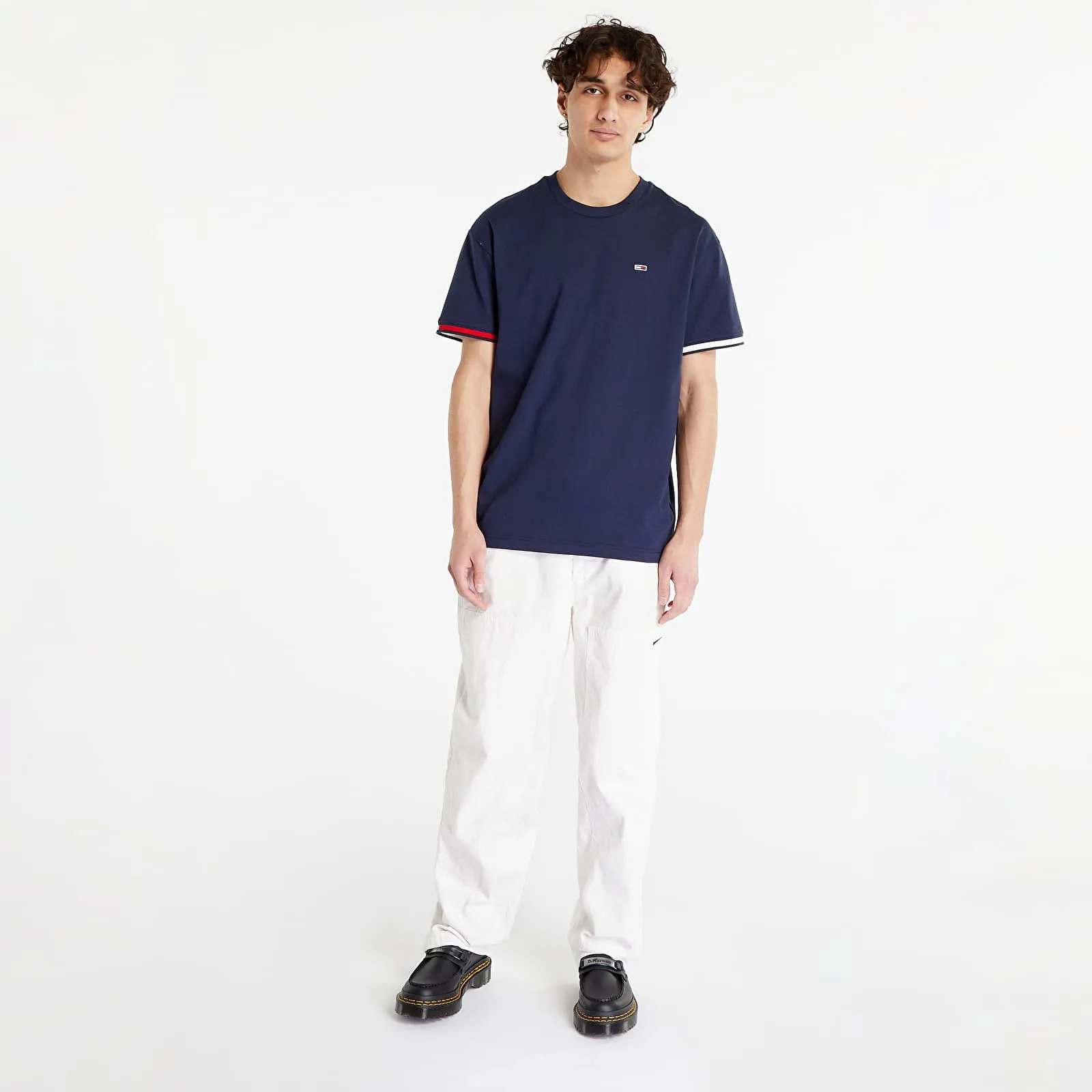 Tommy Hilfiger Relaxed Flag Cuff Te T-Shirt