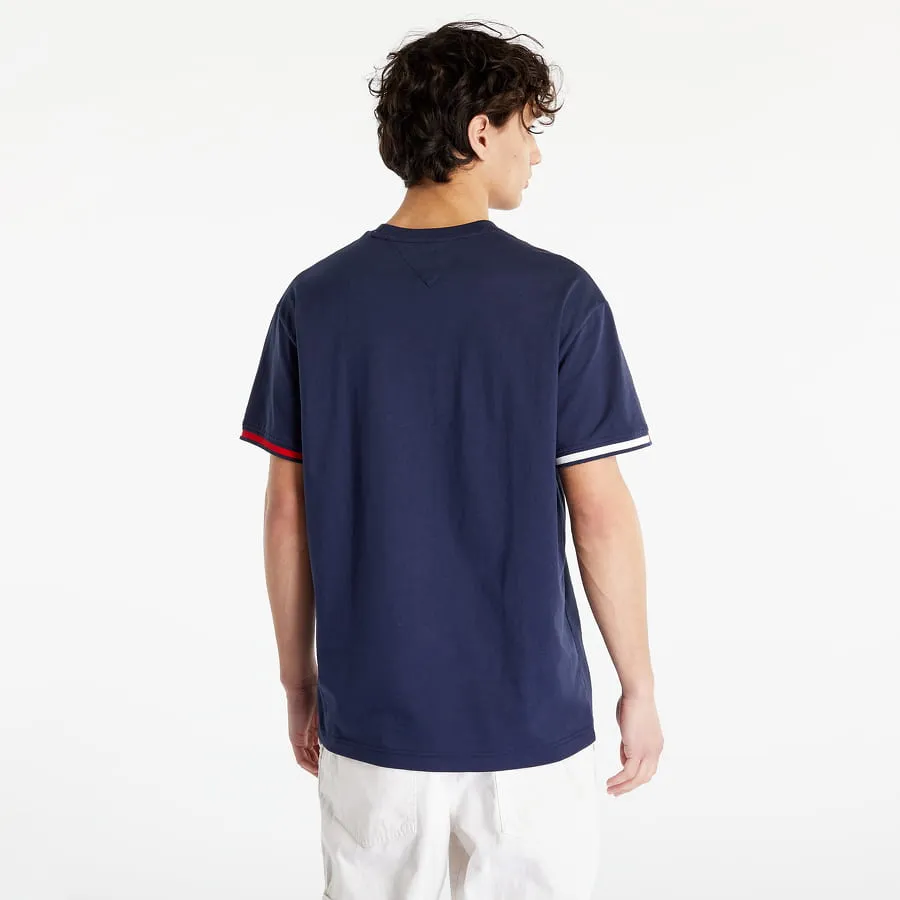 Tommy Hilfiger Relaxed Flag Cuff Te T-Shirt