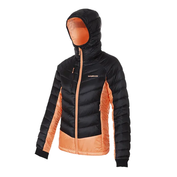 trangoworld Chaqueta Rulhe Negro/naranja