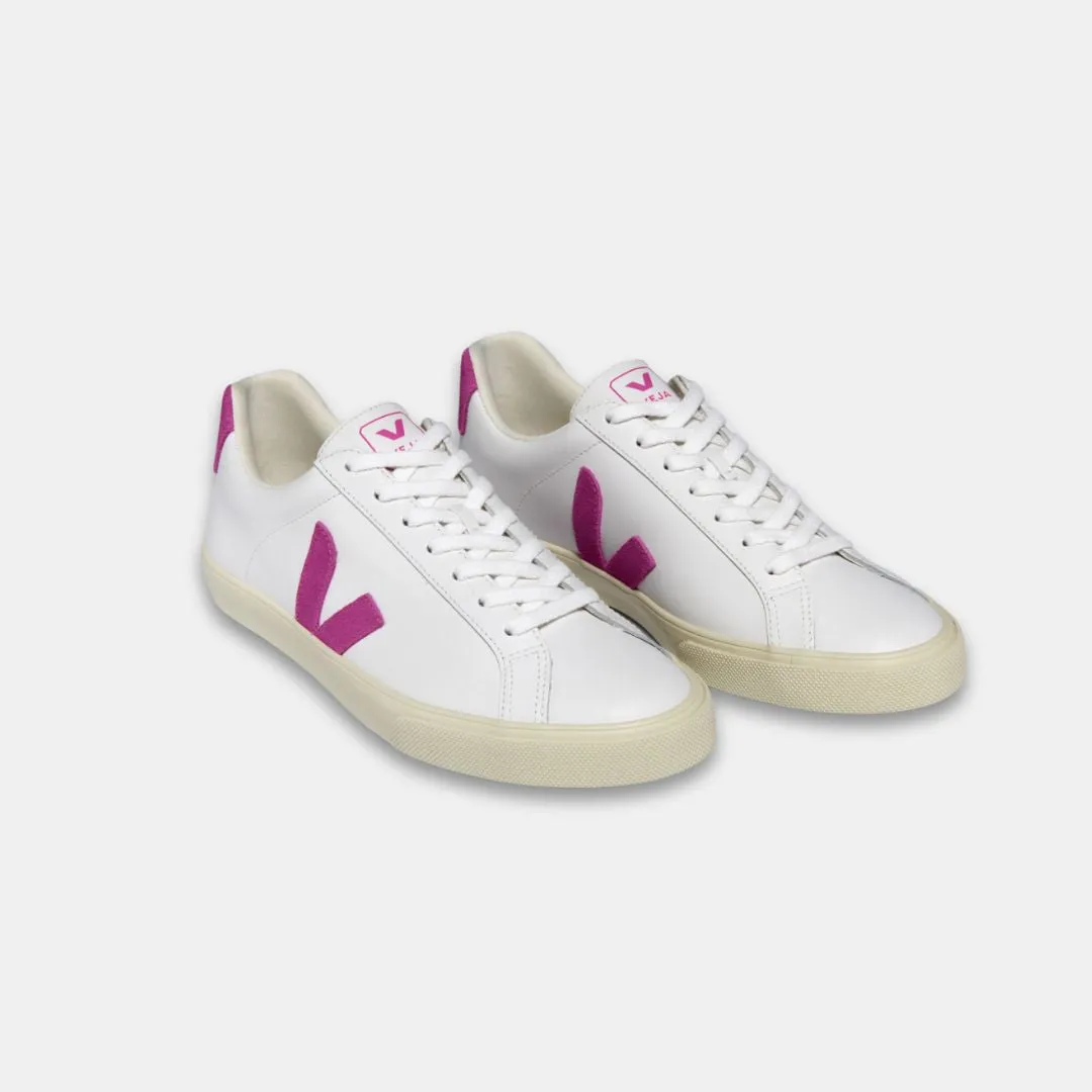 Veja Women's Esplar Leather White Ultraviolet