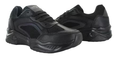 Wink Tenis Atletico Gym Correr Reflejante Negro Mujer 77818