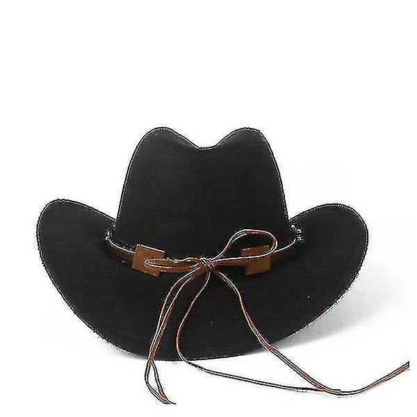 Wool Western Cowboy Hat Lady Outblack Sombrero Red