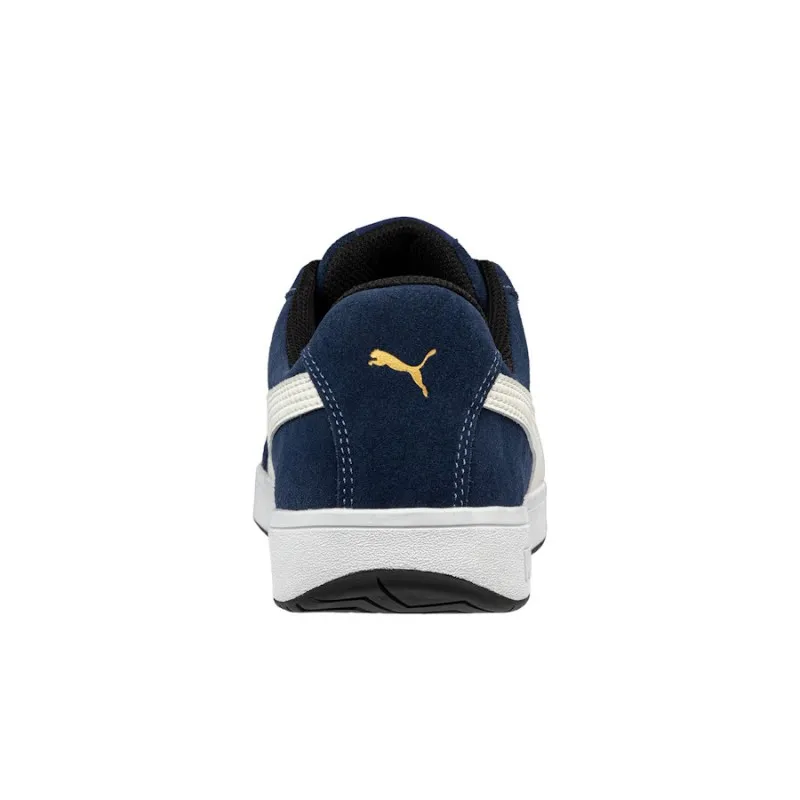 ZAPATILLA PUMA ICONIC SUEDE NAVY LOW 640020