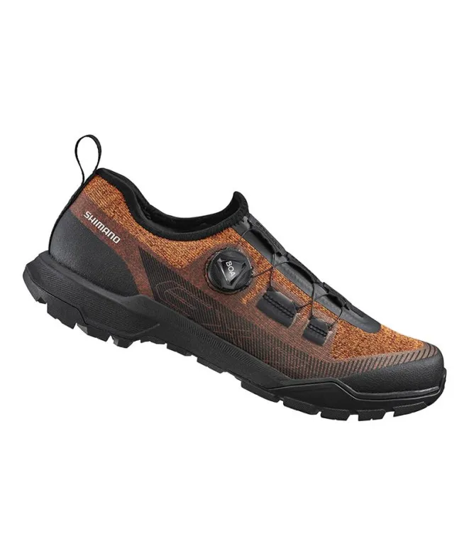 Zapatillas de Ciclismo Shimano Ex7 Naranja