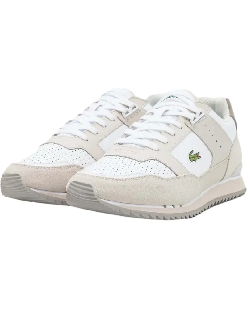 Zapatillas deporte de Hombre LACOSTE ZAPATILLAS PARTNER PISTE 123 1 S OFF WHITE-WHITE