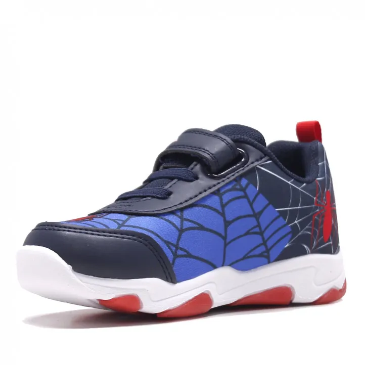 Zapatillas deporte Leomil de Marvel con Diseño de Spiderman y Telarañas