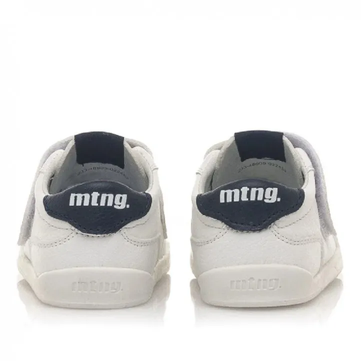 Zapatillas deporte MustangKids 48909 free blancas y azules respetuosas