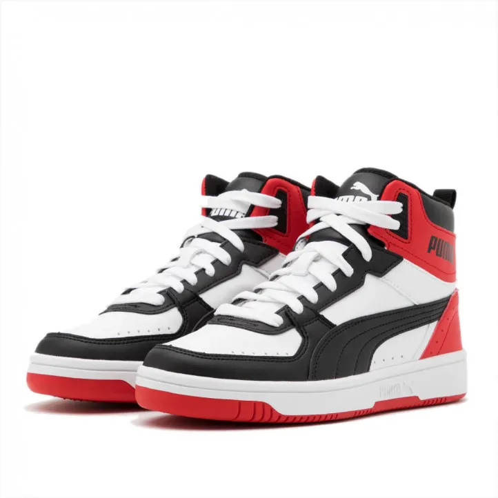 Zapatillas deporte Puma rebound joy rojas y negras