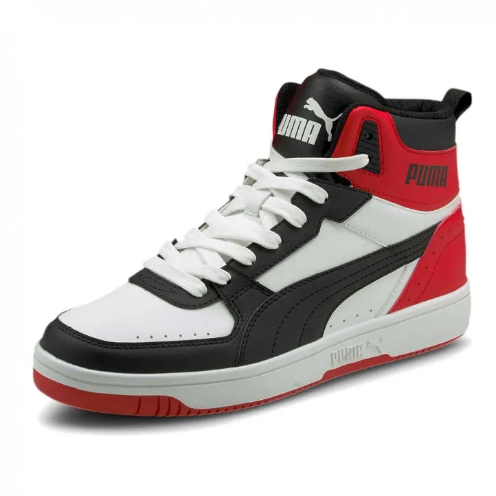 Zapatillas deporte Puma rebound joy rojas y negras