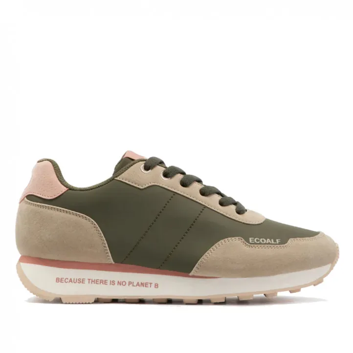 Zapatillas Ecoalf mika khaki para mujeres