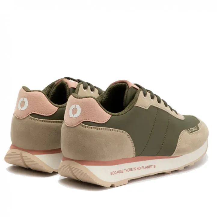 Zapatillas Ecoalf mika khaki para mujeres