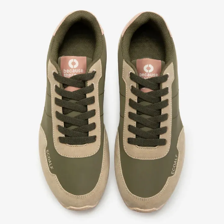 Zapatillas Ecoalf mika khaki para mujeres