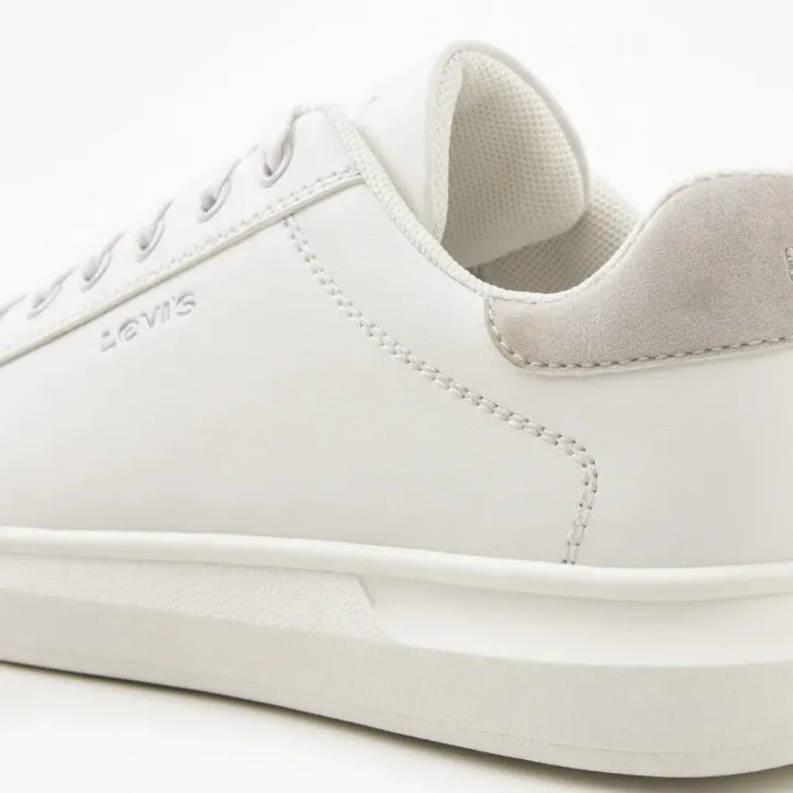 Zapatillas Levi's ellis brillante blancas