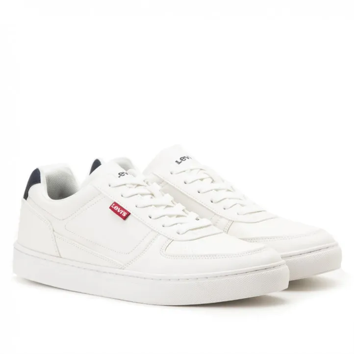 Zapatillas Levi's liam regular blancas