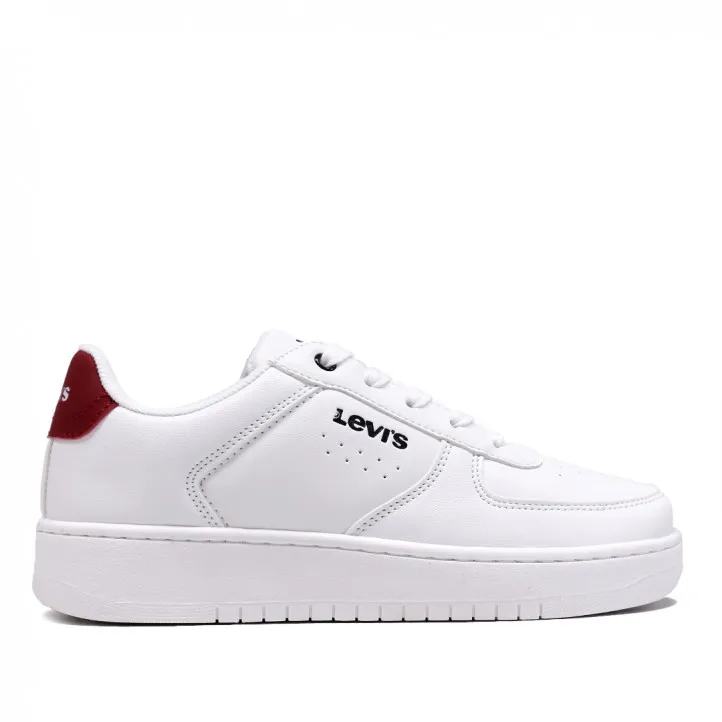 Zapatillas Levi's new union bajas blancas