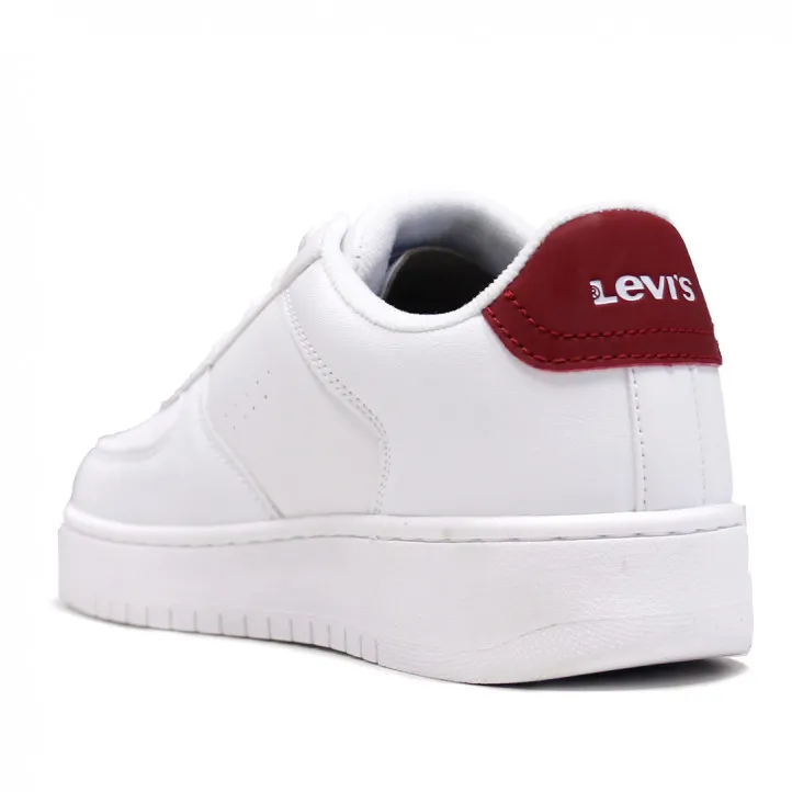 Zapatillas Levi's new union bajas blancas