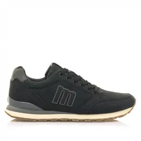 Zapatillas Mustang Porland Basic Mustang para hombre color negro con gris