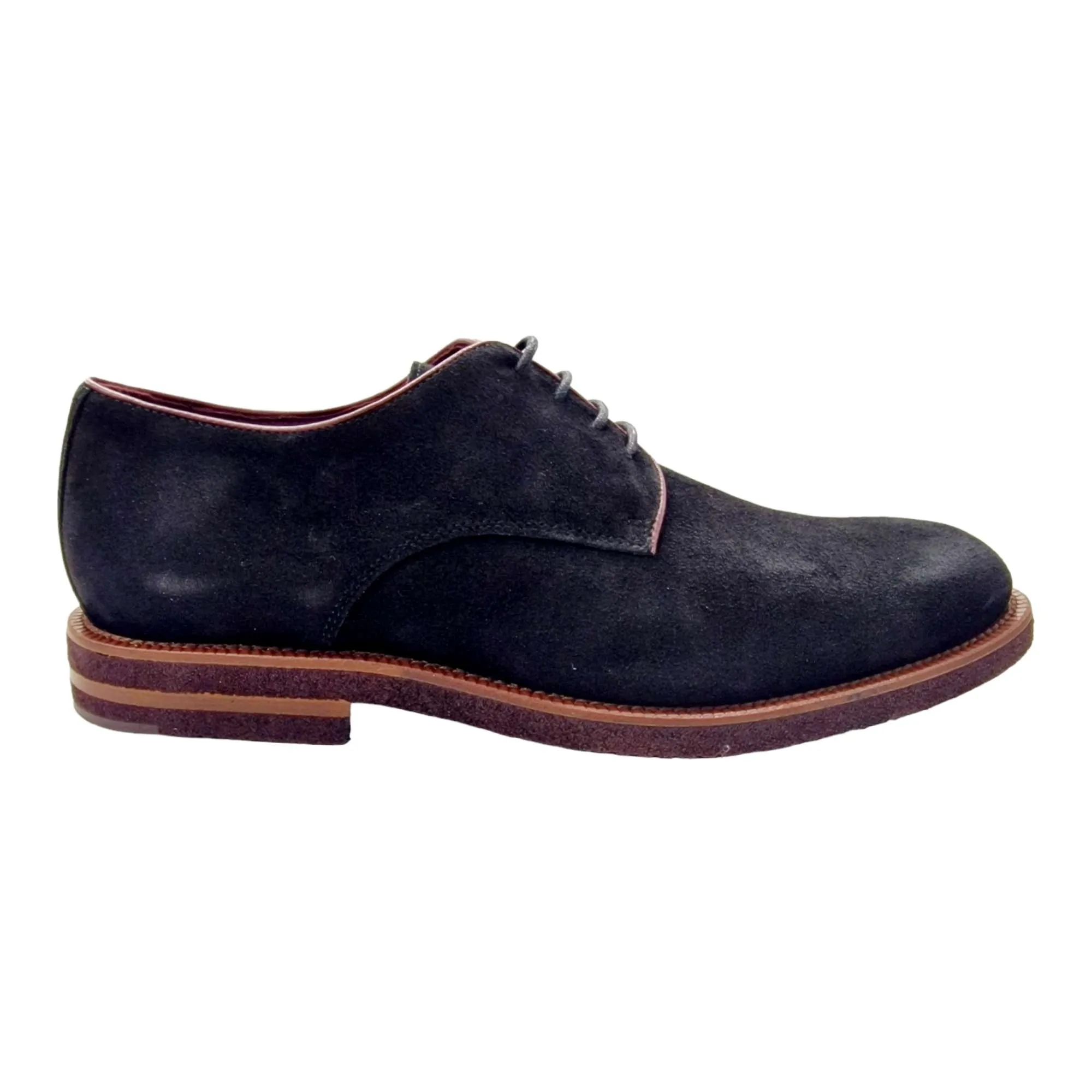 ZAPATO BLUCHER ANTE HOMBRE CHOPO 1991 NEGRO